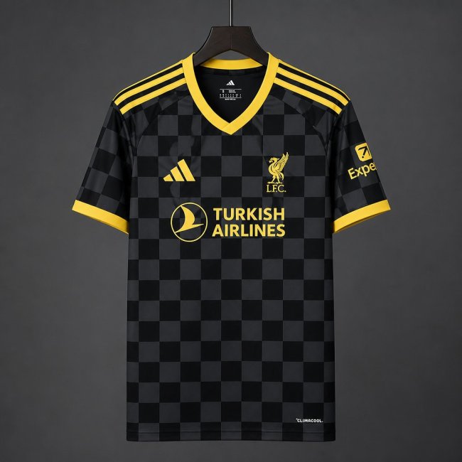 27/28 Liverpool Away Black Jersey