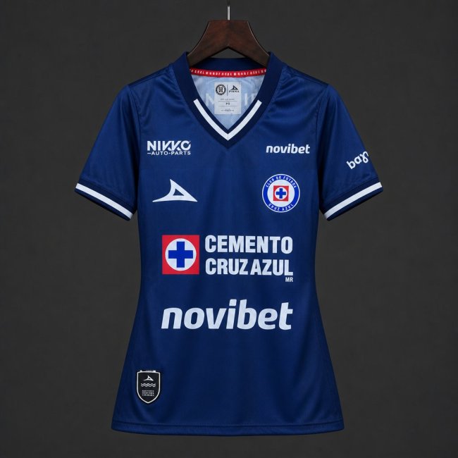 26/27 Women Cruz Azul Third Navy Jersey