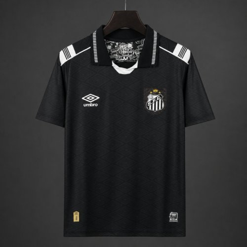 26/27 Santos FC Third Black Jersey