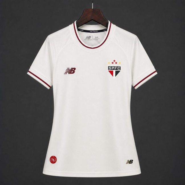 2026 Women Sao Paulo Third White Jersey