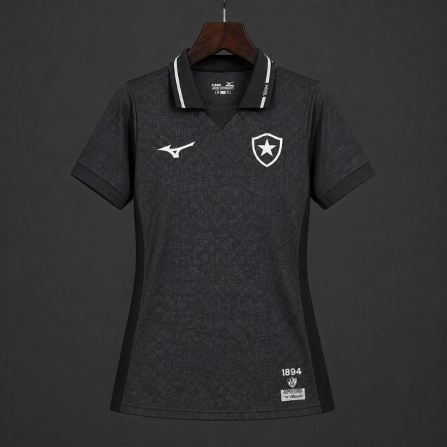 2026 Women Botafogo Away Black Jersey