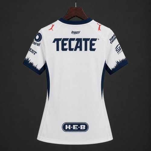 26/27 Women Rayados Monterrey Away White Jersey