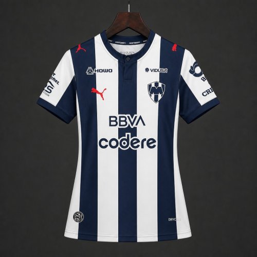 26/27 Women Rayados Monterrey Home Navy Jersey