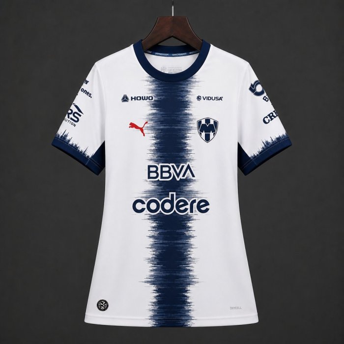 26/27 Women Rayados Monterrey Away White Jersey