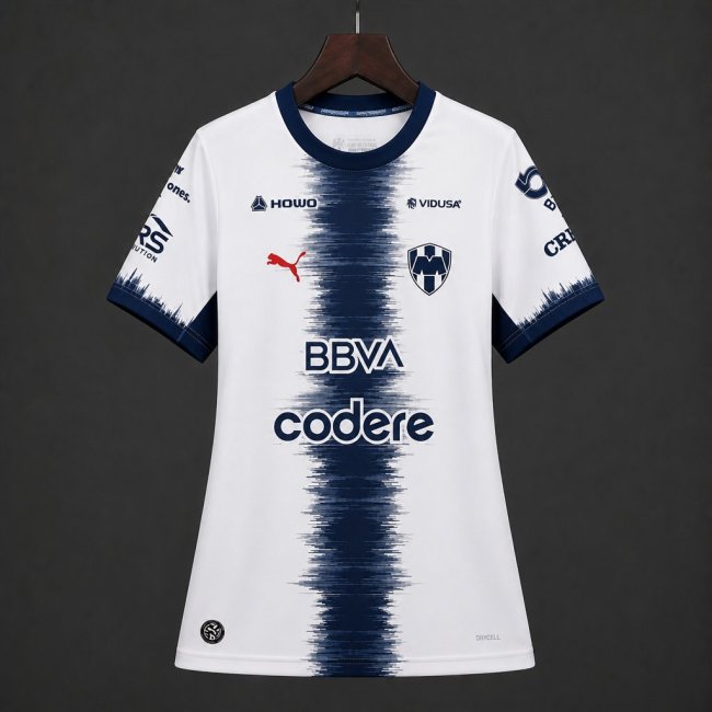 26/27 Women Rayados Monterrey Away White Jersey
