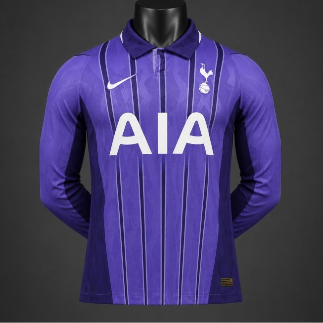 Player Version 26/27 Tottenham Hotspur FC Third Purple Long Sleeve Jersey