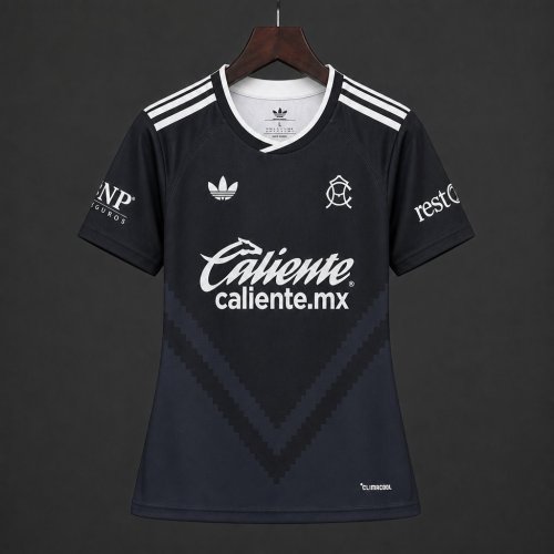 26/27 Women Club America Away Black Jersey