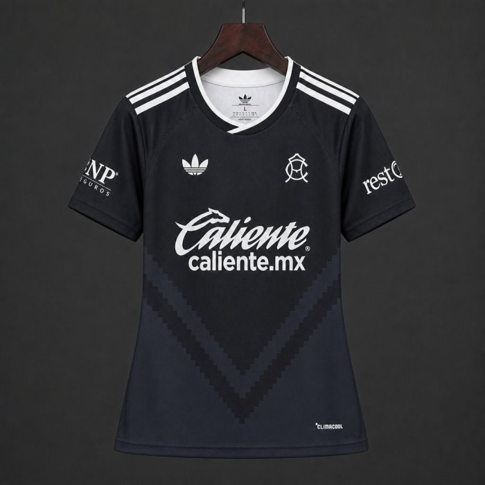 26/27 Women Club America Away Black Jersey