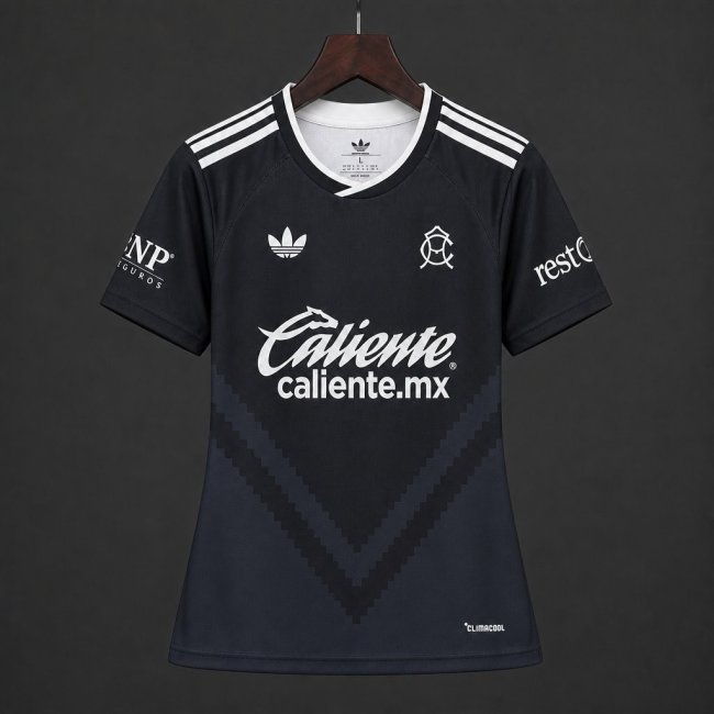 26/27 Women Club America Away Black Jersey