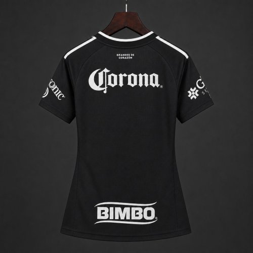 26/27 Women Club America Away Black Jersey