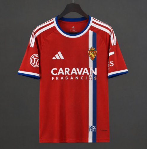 26/27 Real Zaragoza Away Red Jersey