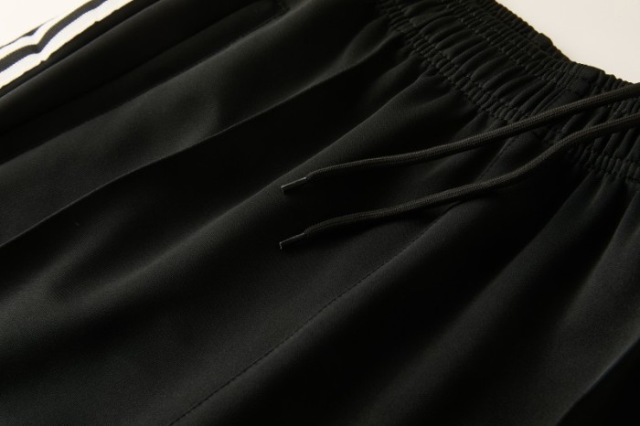26/27 Juventus  Black Full Zipper Jacket Tracksuit + Long Pants