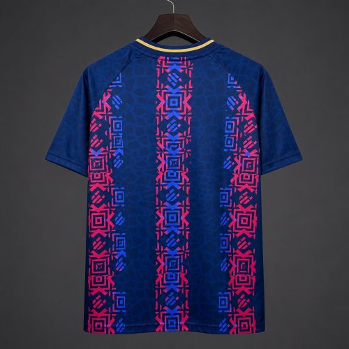 26/27 Barcelona Training Mosaic Navy Jersey