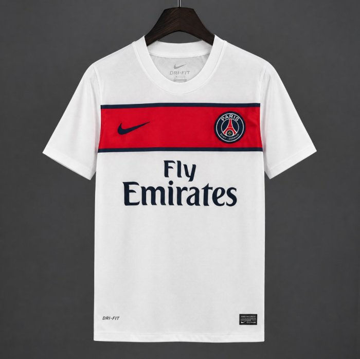 Retro 11/12 PSG Away White Jersey