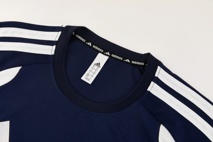 26/27 Adidas 14 Navy Short Sleeve+Soccer Shorts