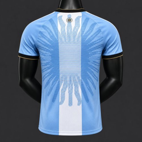 Player Version Argentina Messi Tribute Blue Jersey