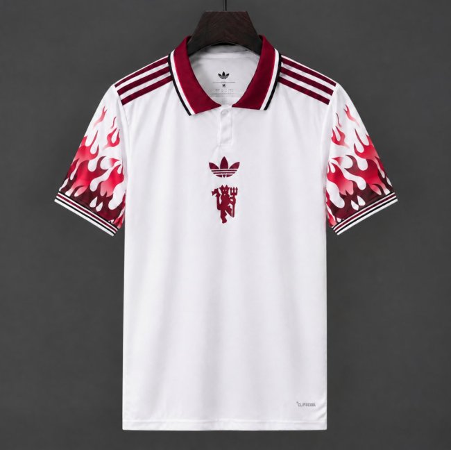 26/27 Manchester United Training Flame White Jersey