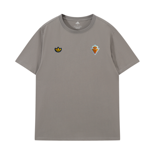 2026 Spain  Retro Embroidered T-Shirt 9 Colors