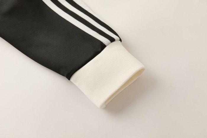 26/27 Juventus  Black Full Zipper Jacket Tracksuit + Long Pants