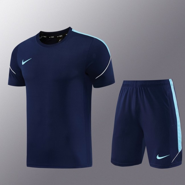 26/27 Nike 10 Royal Blue Short Sleeve+Soccer Shorts