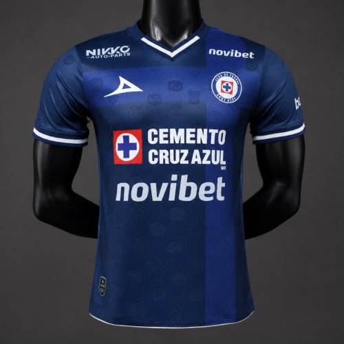 Player Version 26/27 Cruz Azul Third Navy Blue Jersey