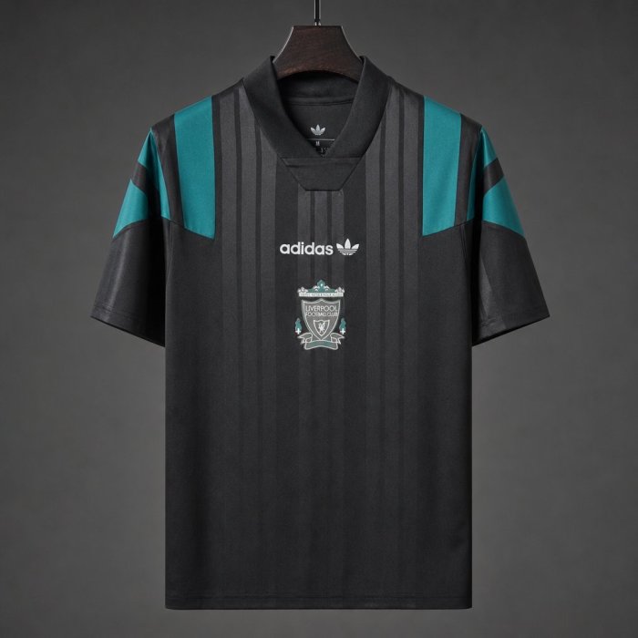 26/27 Liverpool FC Adidas Originals Retro Special Edition Black Jersey