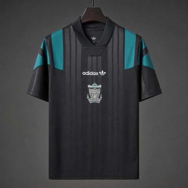 26/27 Liverpool FC Adidas Originals Retro Special Edition Black Jersey