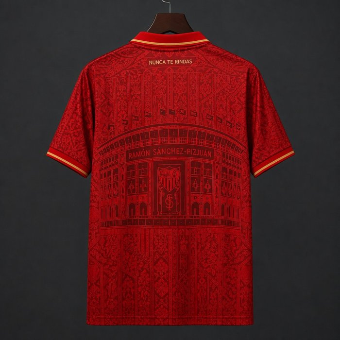 26/27 Sevilla FC 135th Anniversary Special Edition Red Polo Jersey