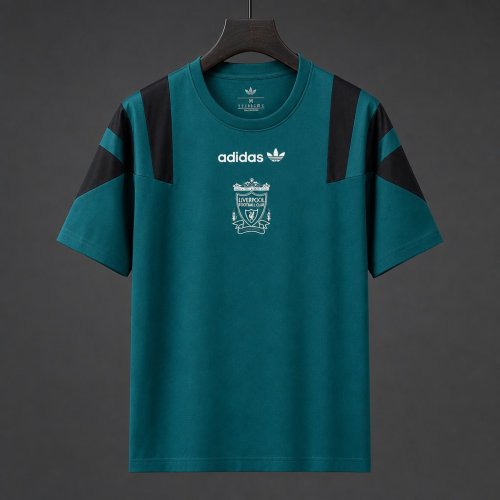 26/27 Liverpool  Adidas Originals Retro Special Edition  Green Jersey