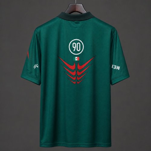2027 Mexico  Retro Special Edition Green Jersey