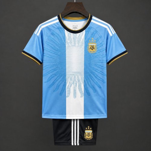 2026 Kids Argentina Messi Farewell Commemorative Jersey