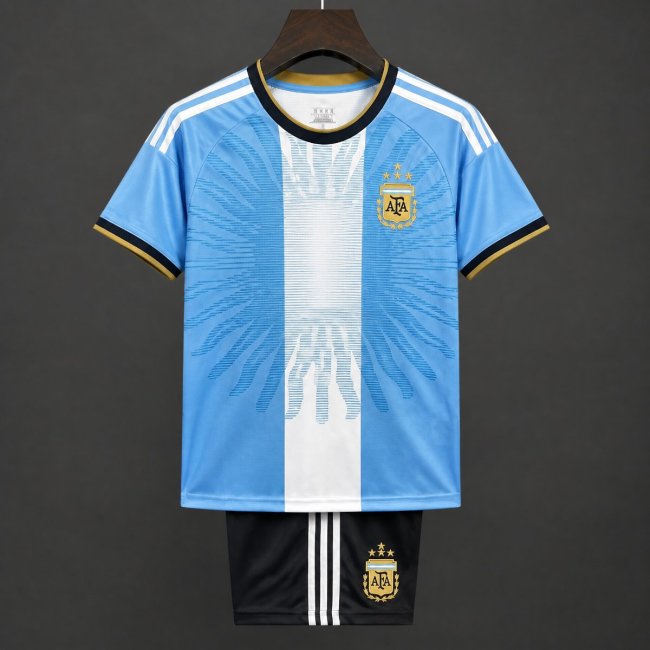 2026 Kids Argentina Messi Farewell Commemorative Jersey