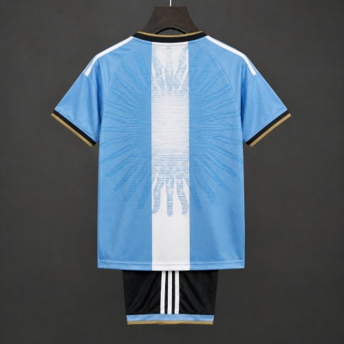2026 Kids Argentina Messi Farewell Commemorative Jersey