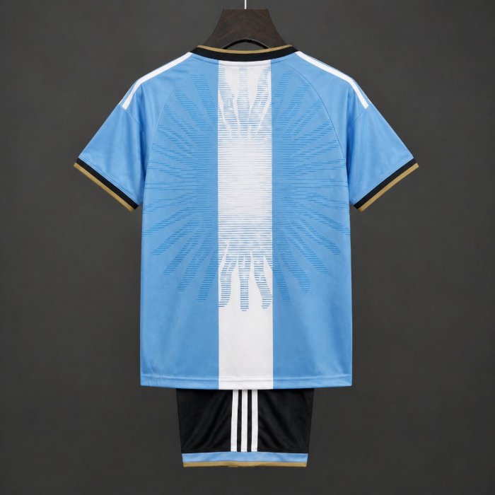 2026 Kids Argentina Messi Farewell Commemorative Jersey
