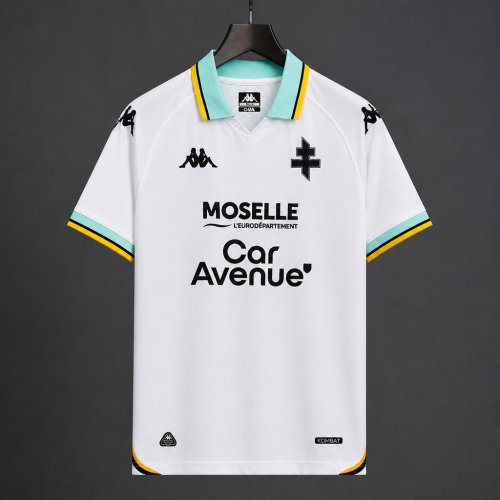 26/27 Metz Away White Jersey