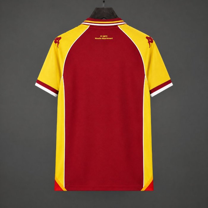 26/27 Metz Home Red Yellow Jersey