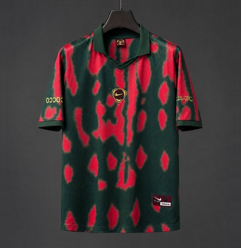 2026 Morocco x Travis Scott Cactus Jack Total 90 Red Green Jersey