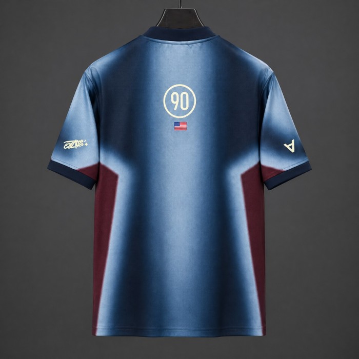 2026 USA x Travis Scott Cactus Jack Total 90 Blue Jersey