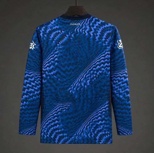 26/27 Chivas de Guadalajara Goalkeeper 1 Long Sleeve Blue Jersey