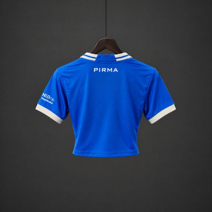 26/27 Cruz Azul Home Blue Women Crop Jersey