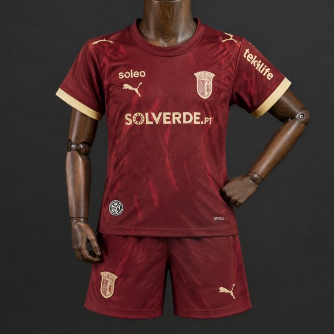 26/27 Braga Away Wine Jersey