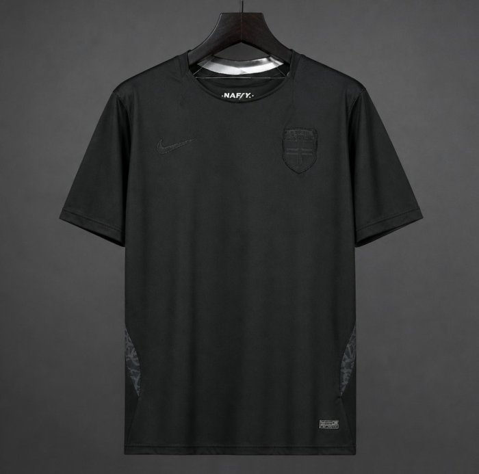 2026 Norway Blackout Special Edition Jersey With Stitched Braut Haaland #9 Namesets