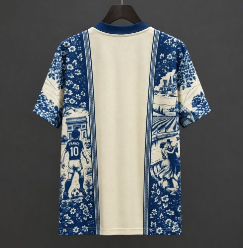 2026 France Special Edition Landmark Print Polo Jersey