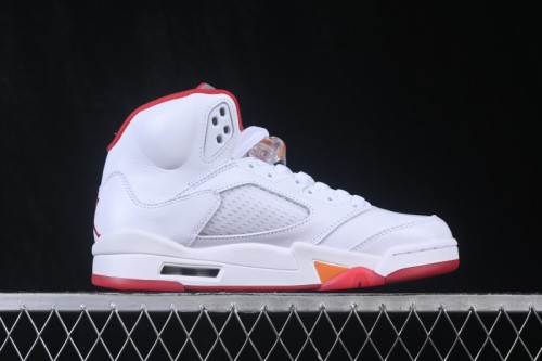 Air Jordan 5 Retro Sunset White Orange Red - IV5678-102