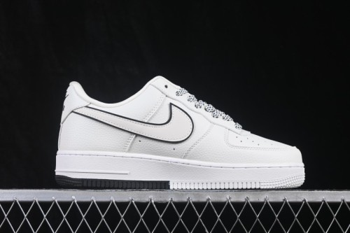 Nike Air Force 1 '07 Low Retro Casual Sneakers with Full-Length Air Cushion - WY0655-122