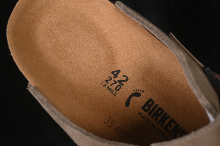 Birkenstock Boston Soft Footbed Suede Shearling Clog - 0560771