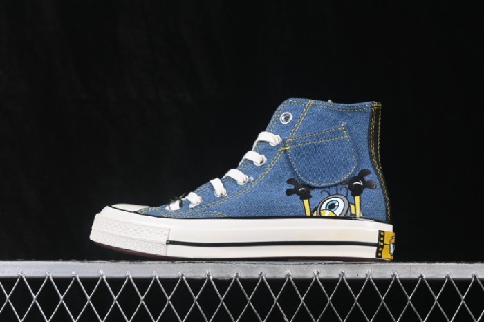 Converse Minions x Chuck 70 High Top Canvas Shoes - A21402C