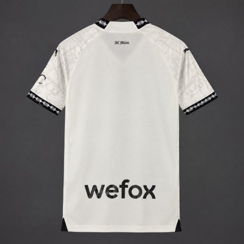 23/24 AC Milan x PLEASURES Fourth Cream Jersey