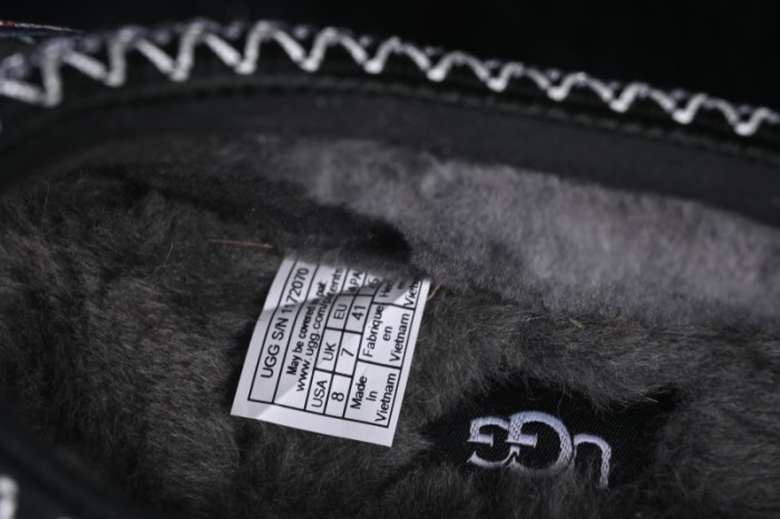 UGG X Palace Tasman Dragon Tiger Embroidered Comfortable Durable Short Snow Boots - 1172070 BKCA