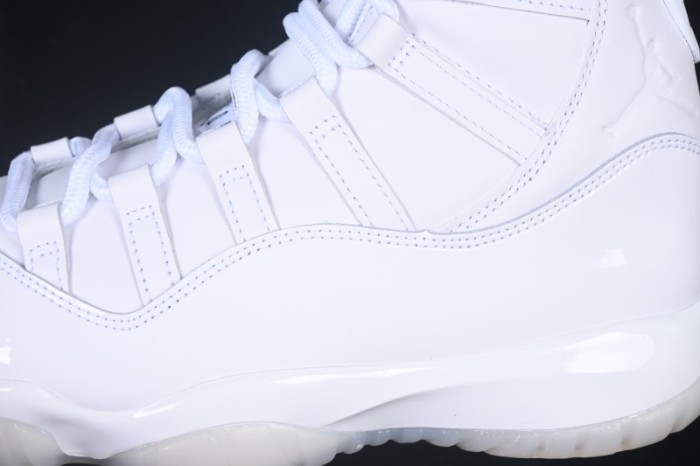 Comme des Garçons x Nike Air Jordan 11 White Sneakers - IV7639-100